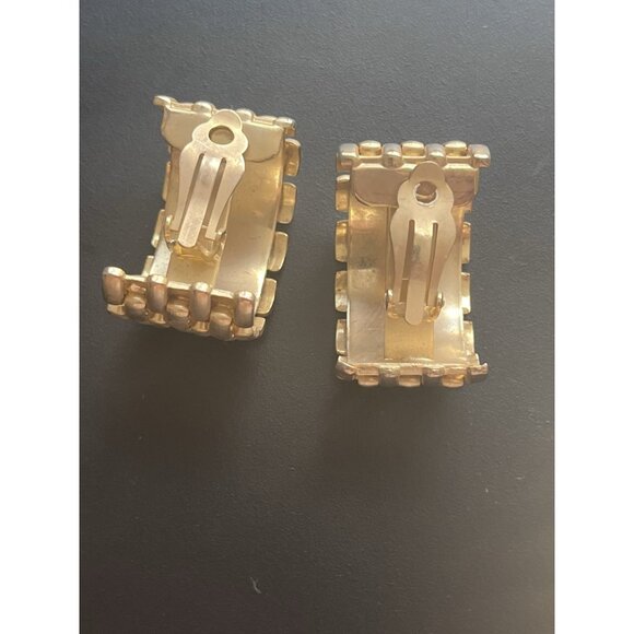 Vintage 90s Panther Link Necklace Set 3 pieces Gold Tone Quality Jewelry Y2k - Picture 7 of 16